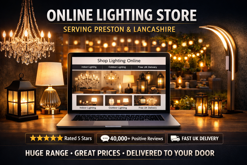 Lighting Shop Near Preston – 5★ Rated Online Family Lighting Specialists