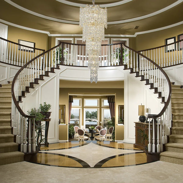 Crystal Chandeliers.