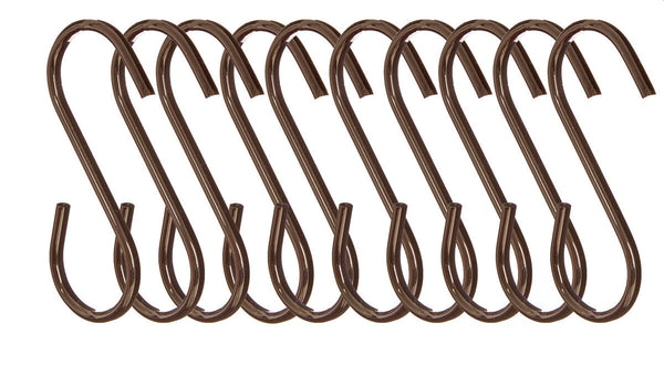 Sorello Set Of 10 Gunmetal Black Hooks