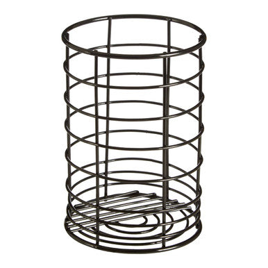 Vertex Black Nickel Finish Utensil Holder