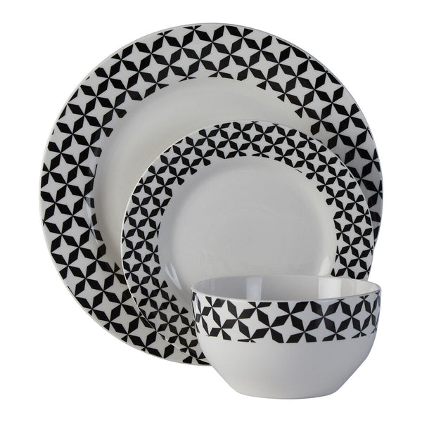 Avie 12 Piece Windmill Dinner Set