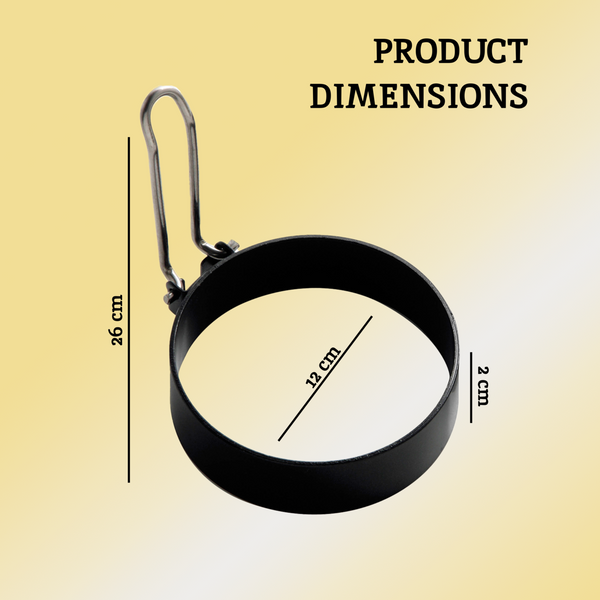 Bellano Set of 2 Non Stick Egg Rings