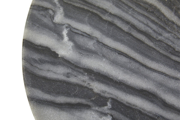 Marmore Grey Marble Round Paddle Serving Board