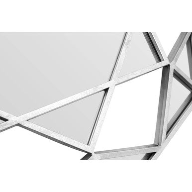 Marcia Silver Octagonal Wall Mirror