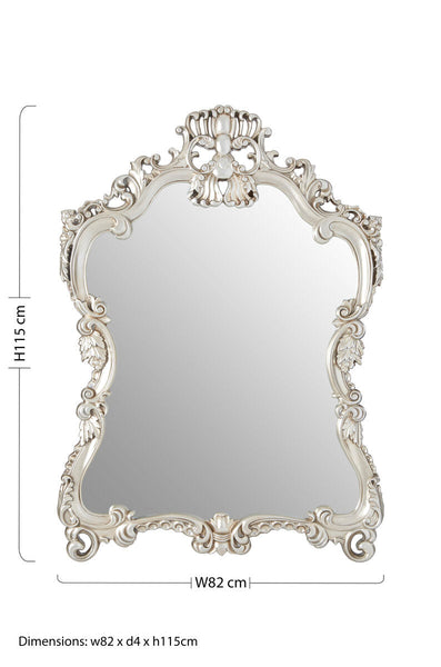 Giordano Champagne Frame  Wall Mirror