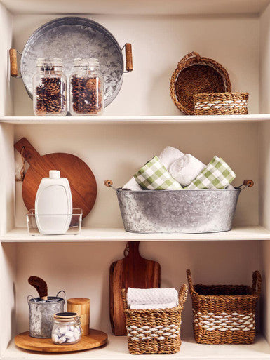Bessan Bamboo Natural Cylindrical Storage Set