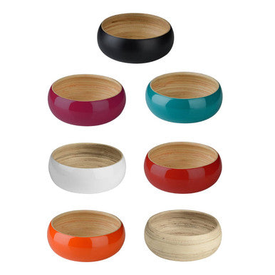 Kyoto Raspberry Round Bowl