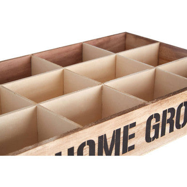 Naresso 12 Compartments Herbs & Seed Crate
