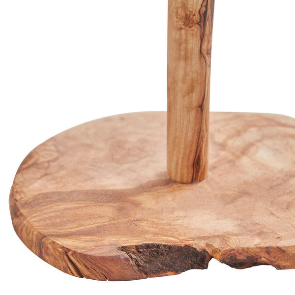 Kora Olive Wood Kitchen Roll Holder