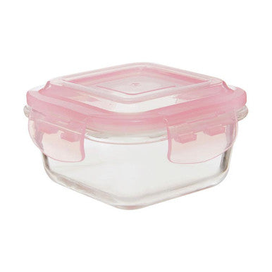Freska 320Ml Square Glass Container