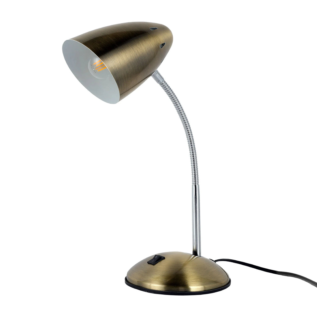 Flex Neck Metal Desk Lamp