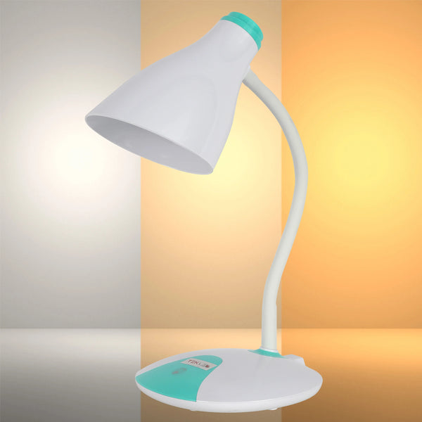Adjustable Gooseneck LED Desk Lamp with Dual Colour Design