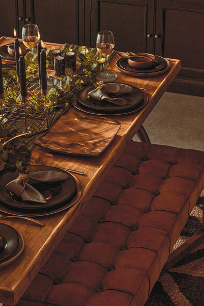 Dia Flat Gold Charger Plate