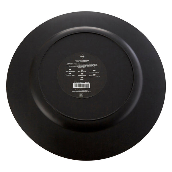 Dia Flat Gold Charger Plate