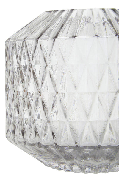 Brice Small Grey Glass Vase