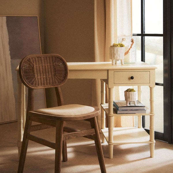 Fara White Small Planter