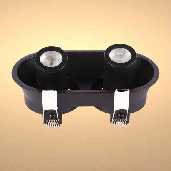 Sentinel Retractable Compact Adjustable Gimbal Recessed LED Downlight