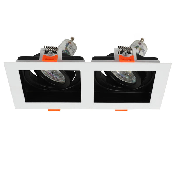 Valiant Tiltable Square GU10 Downlight