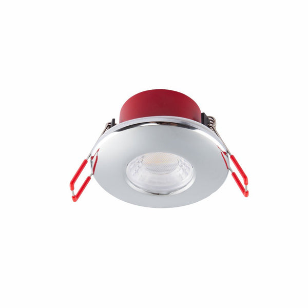 Fire Rated Waterproof IP65 Dimmable CCT Change 500 Lm Fixed Downlight Warm or Cool White