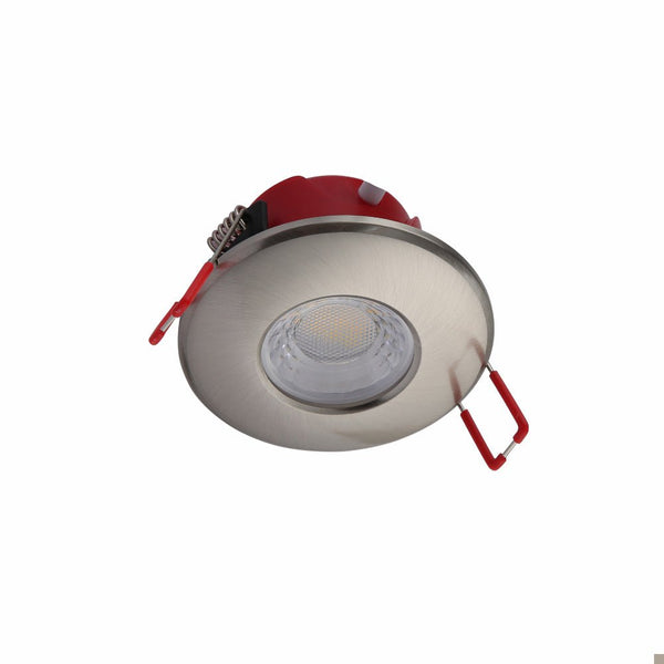 Fire Rated Waterproof IP65 Dimmable CCT Change 500 Lm Fixed Downlight Warm or Cool White