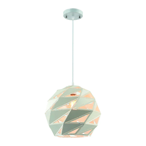 Malunga Metal Laser Cut Globe Pendant Ceiling Light E27