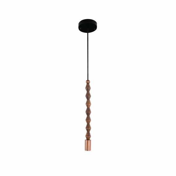 Stone Balance Wood Marble Stack Pendant Ceiling Light E27