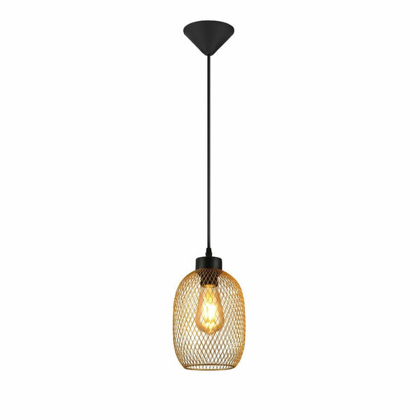 Mesh Cage Lantern Metal Pendant Ceiling Light E27