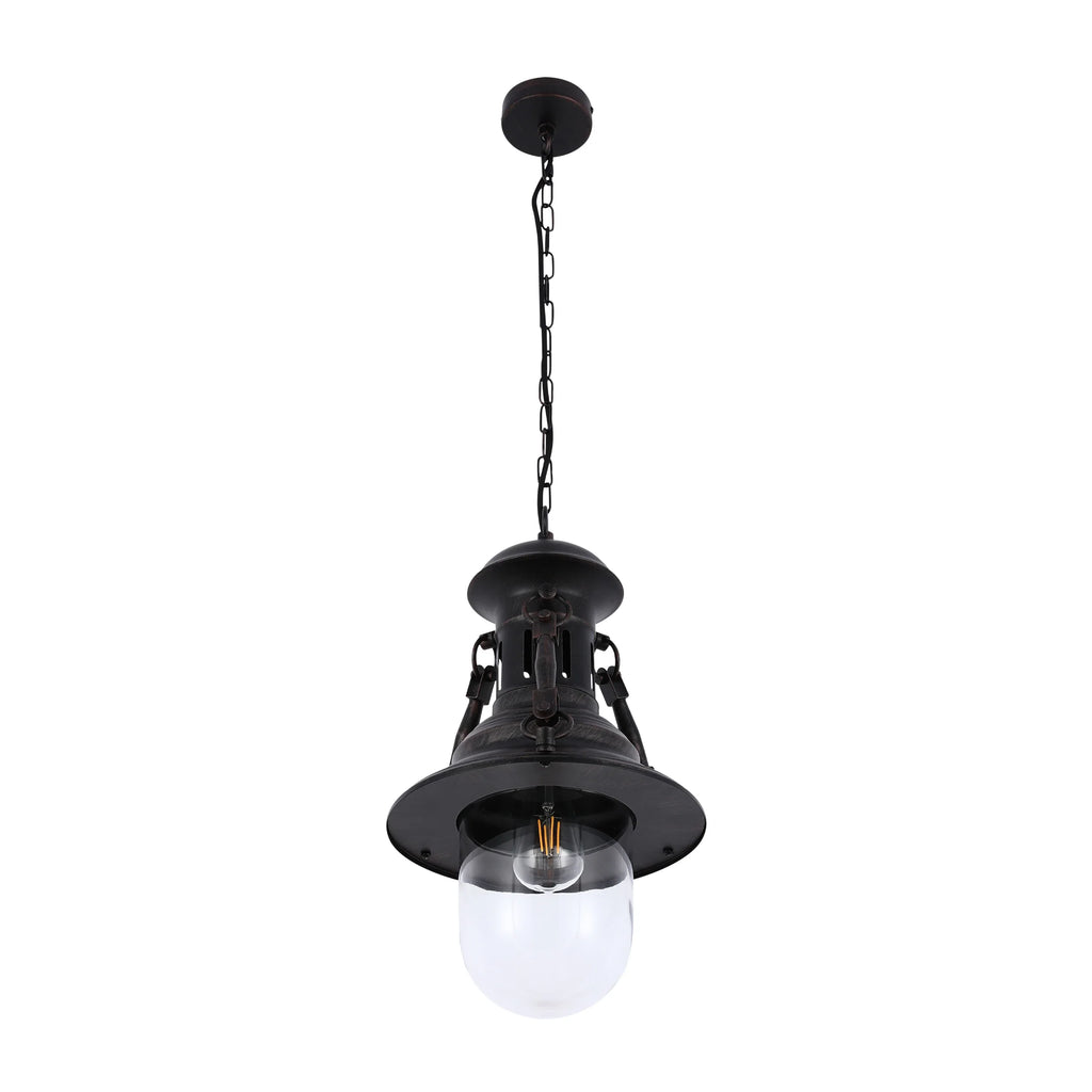 Black Dome Industrial Vintage Pendant Light E27