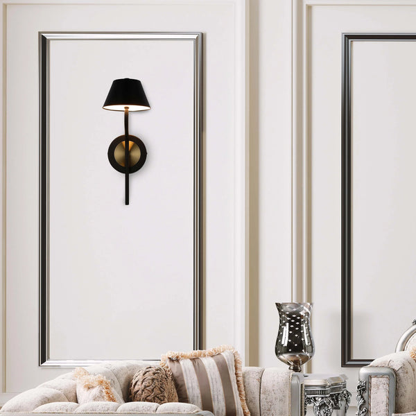 Curved Arm LED Wall Light - Single or Double, Integrated 3CCT LED, IP20