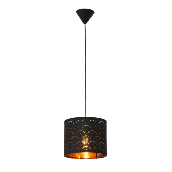 Black Gold Shade Scandinavian Modern Pendant Ceiling Light