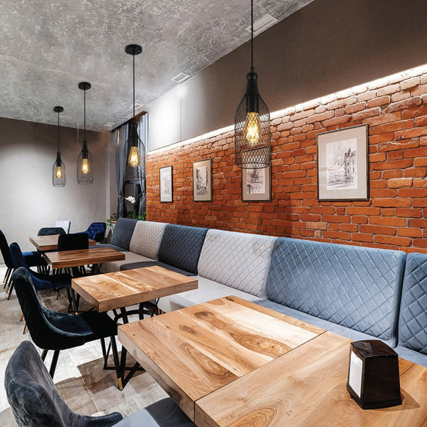 Wire Mesh Industrial Dome Pendant Ceiling Light E27