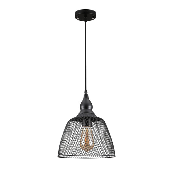 Wire Mesh Industrial Dome Pendant Ceiling Light E27