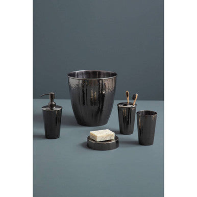 Vaco Hammered Black Nickel Finish Lotion Dispenser