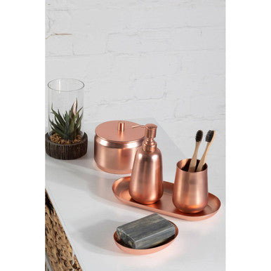 Traze Copper Finish Tray