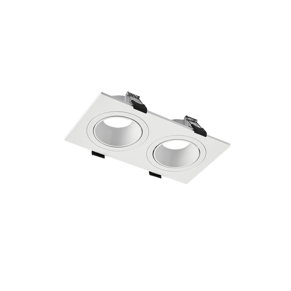 Rectangle Polycarbonate Tilt Recessed Downlight GU10