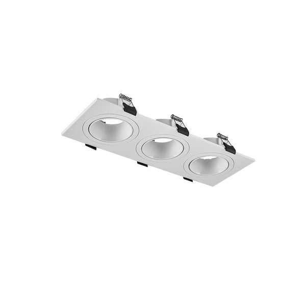 Rectangle Polycarbonate Tilt Recessed Downlight GU10