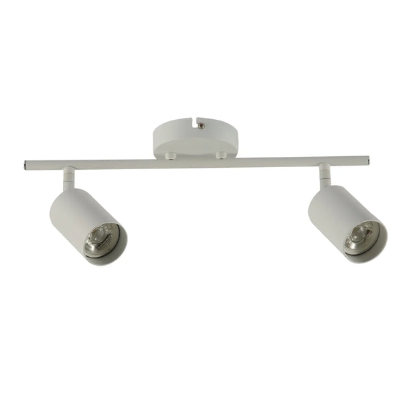 Rotatable Cylinder Rod GU10 Spotlight Back-Center Connected