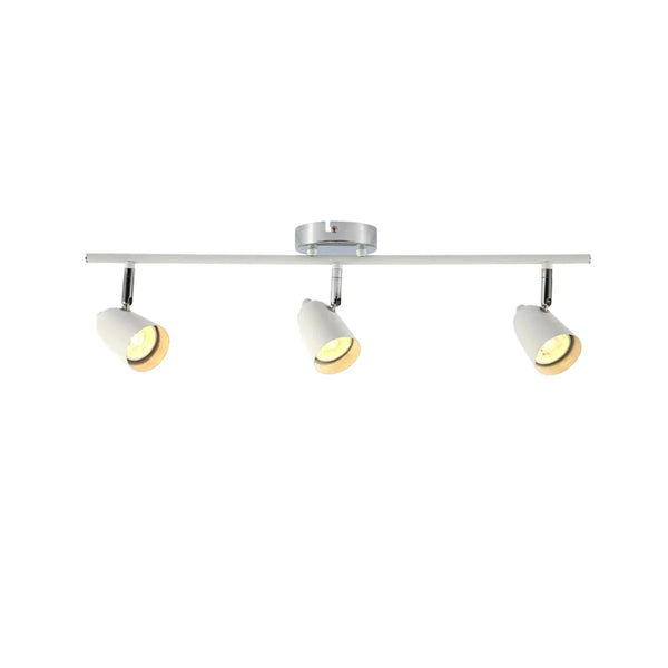 Skurupp Cone Rotatable GU10 Chrome Spotlight White