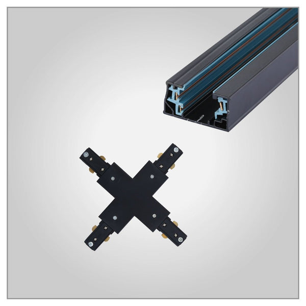Connector for Track for 3 Conductor Tracklight adaptors