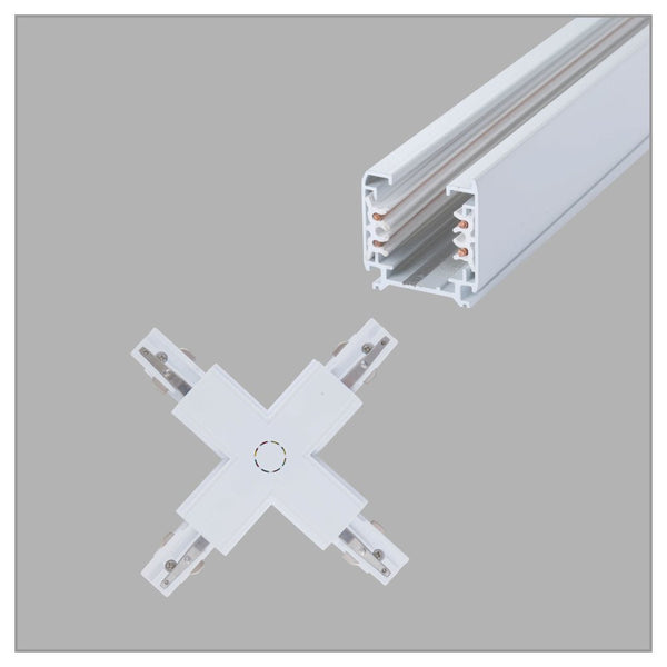 Connector for Track for 5 Conductor Tracklight adaptors
