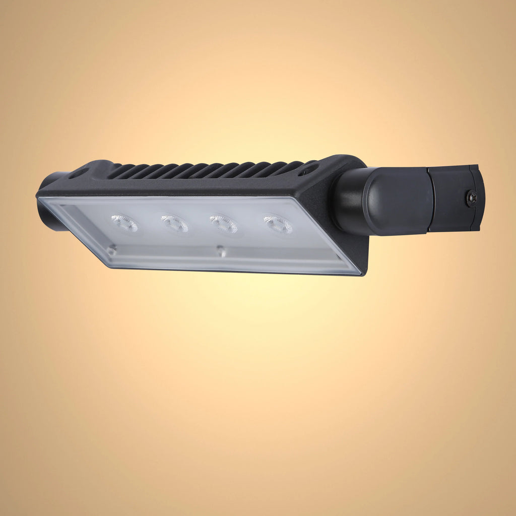LED Wallwasher Wall Light 12W IP54 Black