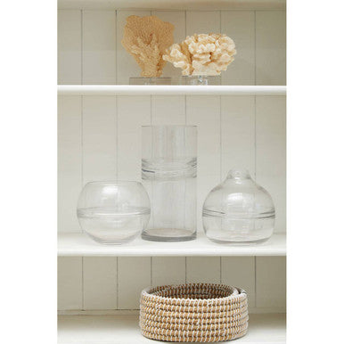 Lidi Set Of Two Baskets With White Detail