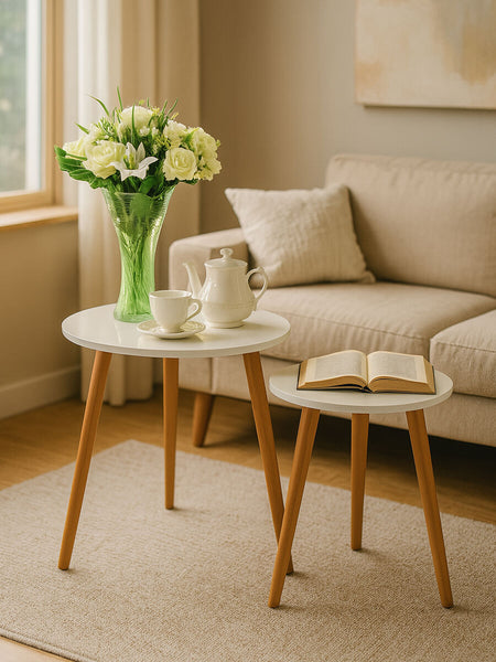 Nostra Nest Of 2 Round Tables