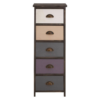 Urban Loft 5 Drawers Chest