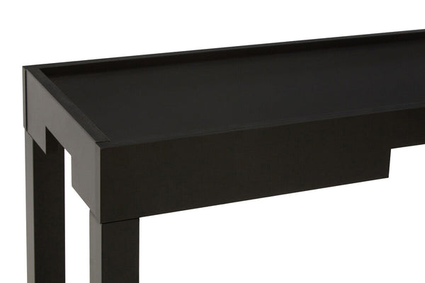 Black Console Table with Storage | Osaka