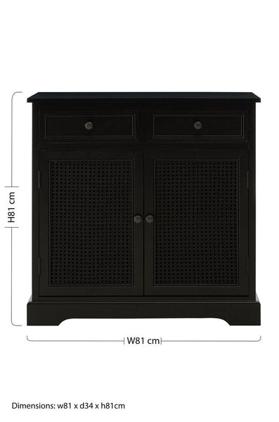 Black Wooden Sideboard | Heritage