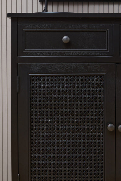 Black Wooden Sideboard | Heritage