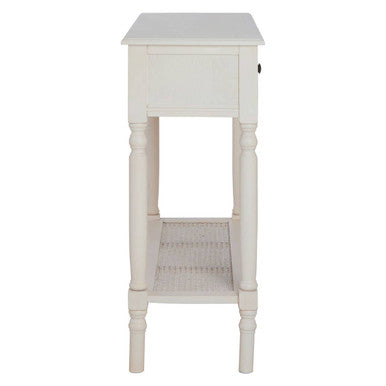 Heritage White Console Table with 2 Drawers
