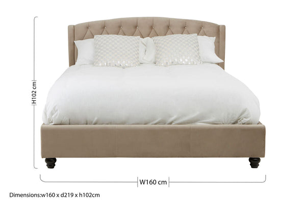 Josephine Mink King Bed