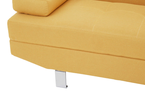 Hanover Ochre Linen Corner Sofa